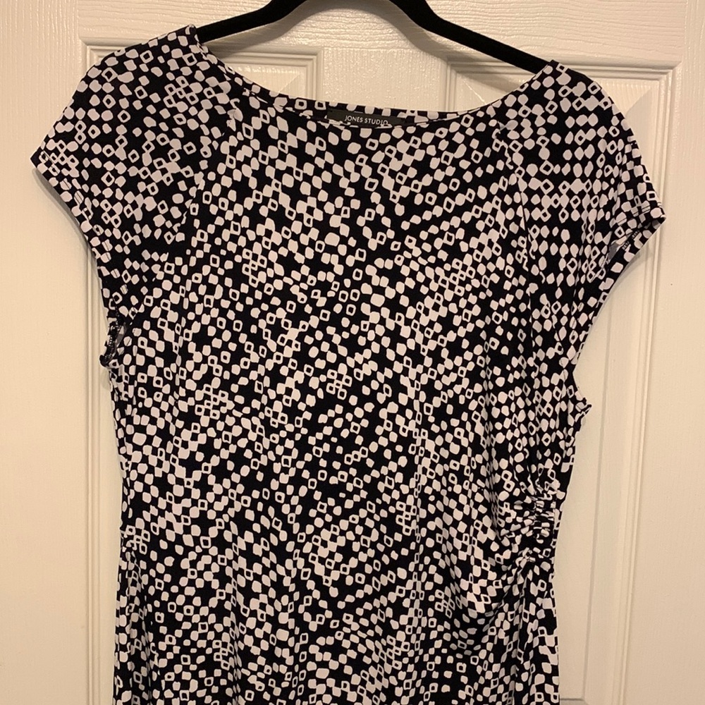 Jones Studio Classic Navy Dress